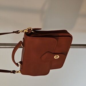 Georgetown Designs Brown Crossbody Station Bag